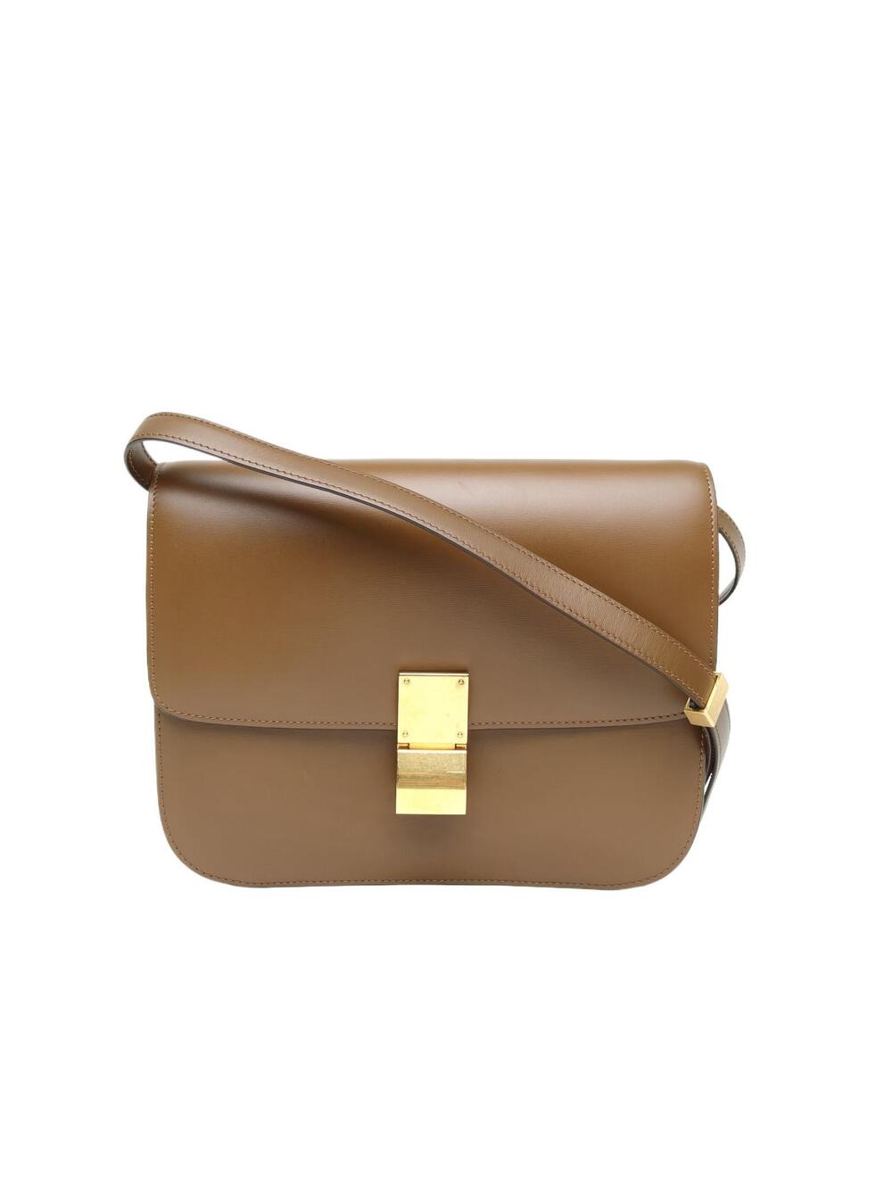 Celine Classic Box Medium Size Brown #360183C96B